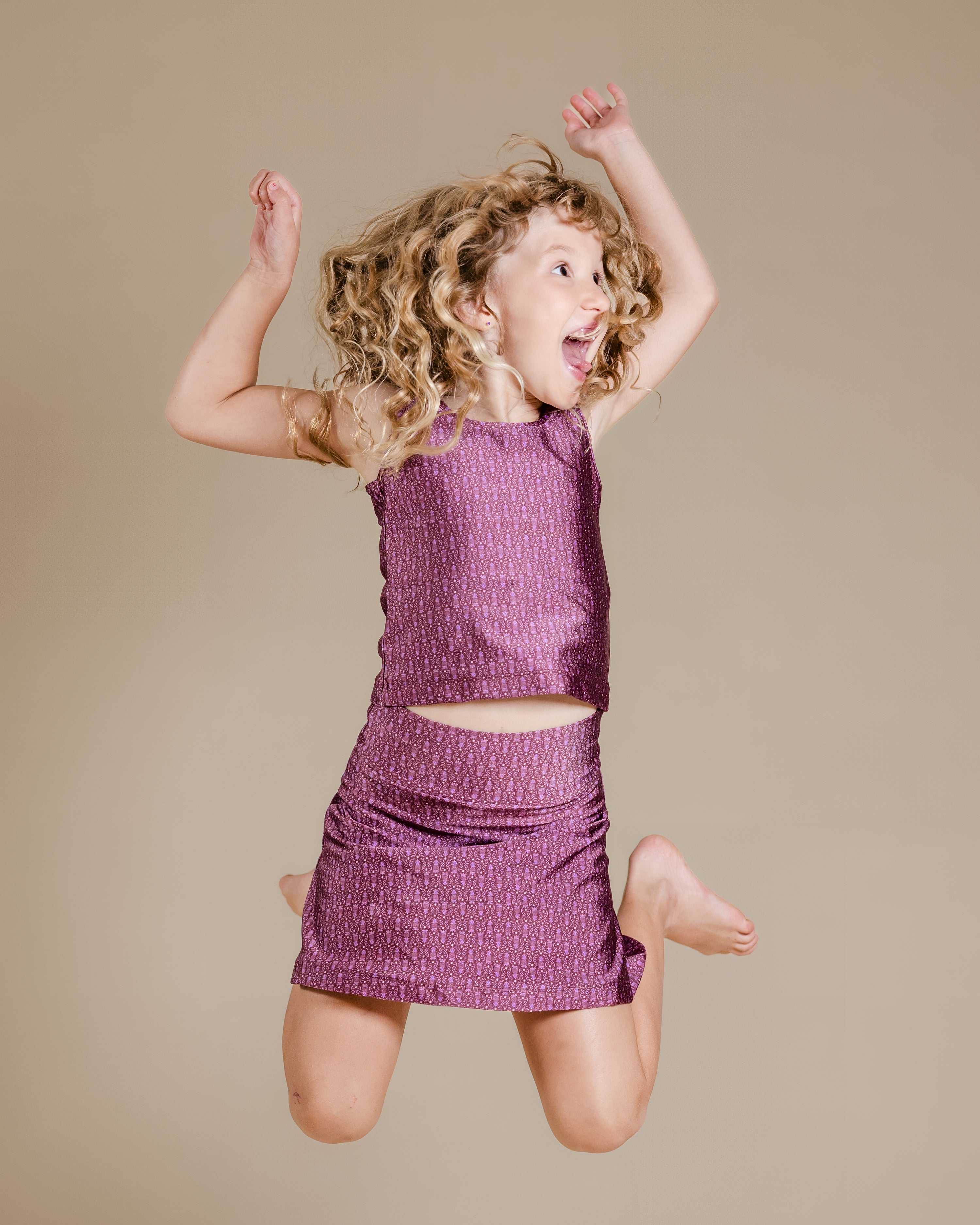 Kids Tennis Skirt - Rio Crown