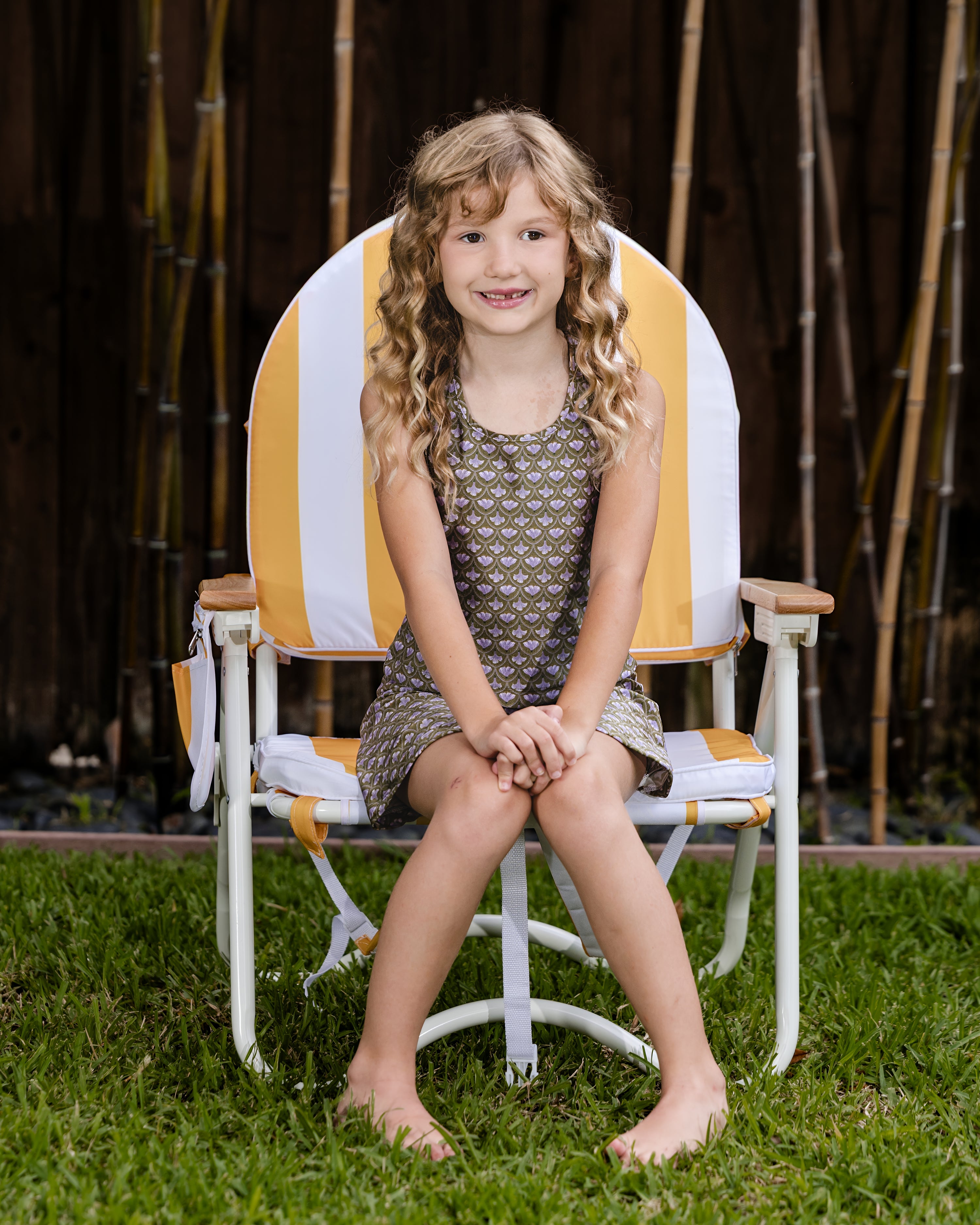 Kids Tennis Skirt - Lilac Bloom